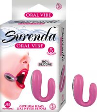 Surenda Silicone Oral Vibe 5 Function USB Rechargeable Waterproof – Pink