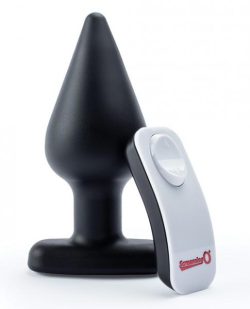 Screaming O My Secret Remote Vibrating XL Plug Black Main