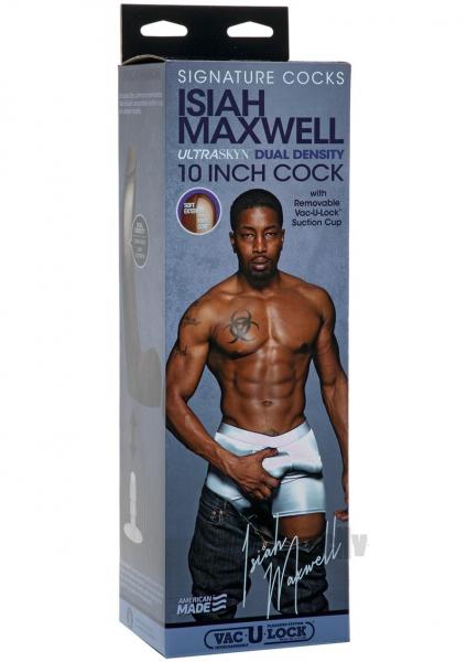 Signature Cocks Isiah Maxwell 10 inches Ultraskyn Cock Main