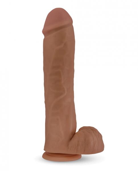 Silicone Willy's 11.5 inches Dildo Suction Cup Mocha Main