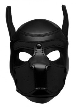 Spike Neoprene Puppy Hood Black O/S Main