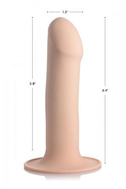 Squeeze-It Squeezable Phallic Dildo Beige Main