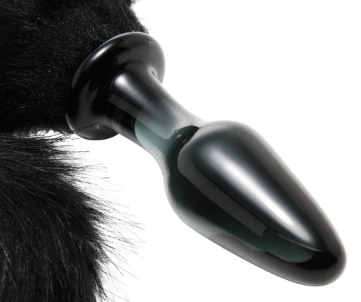 TAILZ MIDNIGHT FOX GLASS PLUG WITH TAIL (Out Beg Sep) main