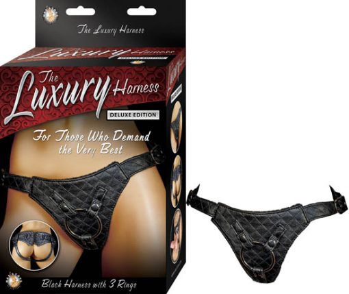 THE LUXURY HARNESS DELUXE EDITION BLACK main