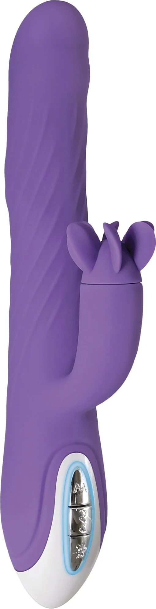 TILT-O-TWIRL RABBIT STYLE VIBRATOR back