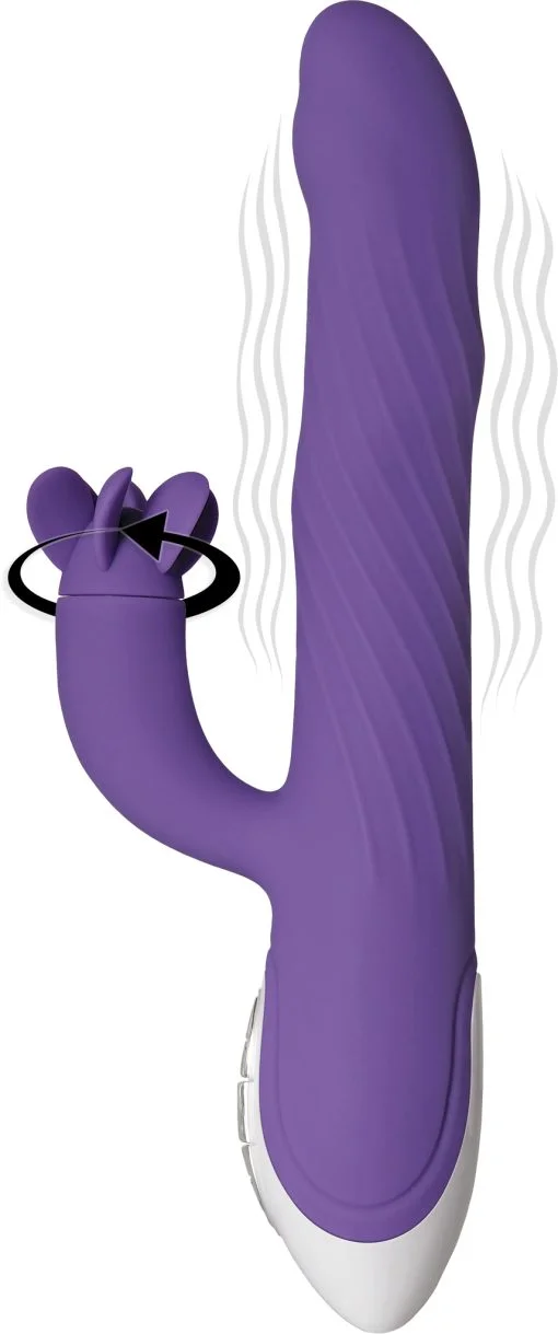 TILT-O-TWIRL RABBIT STYLE VIBRATOR 3