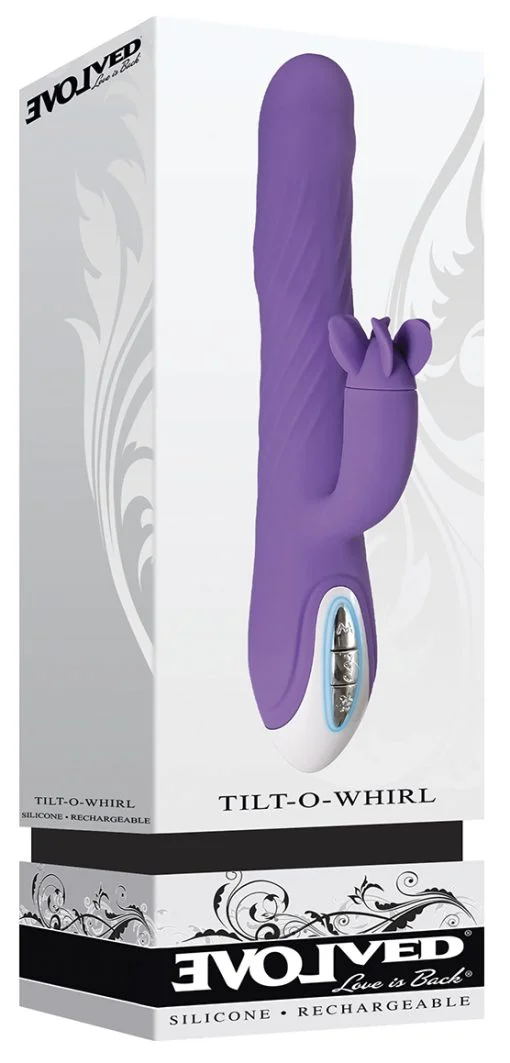 TILT-O-TWIRL RABBIT STYLE VIBRATOR main