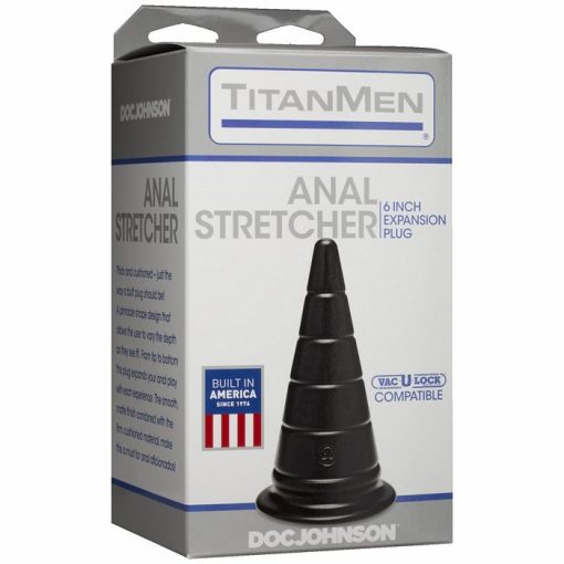 TITANMEN ANAL STRETCHER 6 EXPANSION PLUG BLACK " back