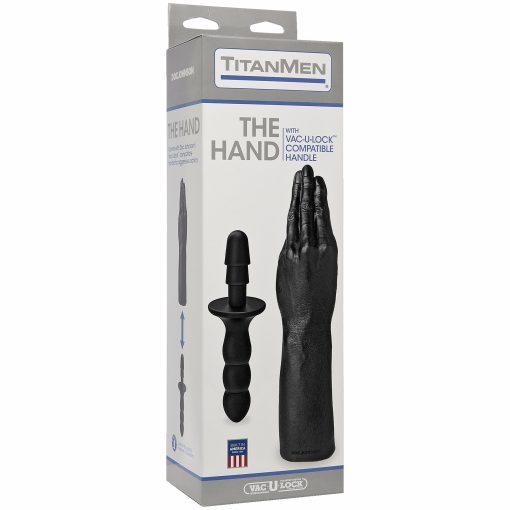 TITANMEN HAND W/VAC U LOCK BLACK back