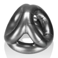 Oxballs Atomic Jock Tri-Sport 3 Ring Sling Steel Silver