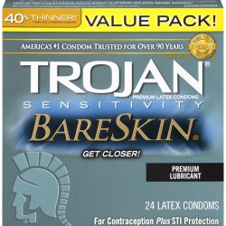 TROJAN BARESKIN LUBRICATED 24PK main