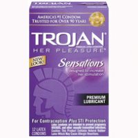 TROJAN HER PLEASURE SENSATIONS 12 PACK main