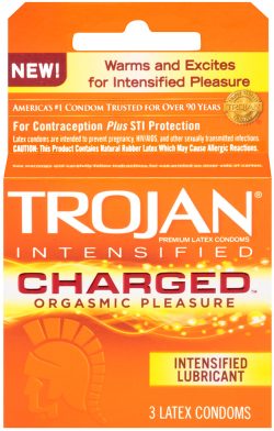 TROJAN INTENSIFIED CHARGED 3 PACK main
