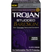 TROJAN STUDDED BARESKIN 10 PACK main