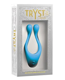 TRYST V2 BENDABLE MULTI EROGENOUS ZONE MASSAGER W/ REMOTE TEAL main
