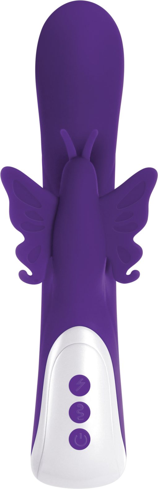 TWIRLY BUTTERFLY PURPLE VIBRATOR 2