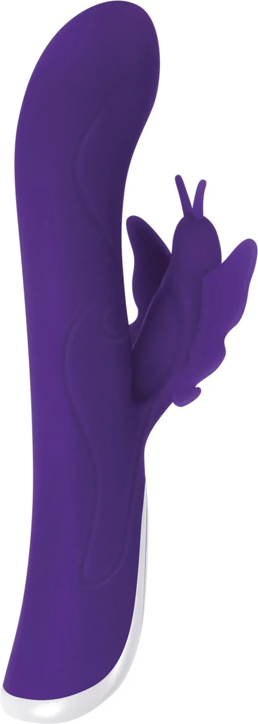 TWIRLY BUTTERFLY PURPLE VIBRATOR 3