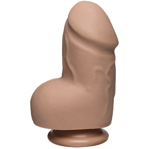 The D Fat D 6 inches With Balls Firmskyn Beige Dildo Main
