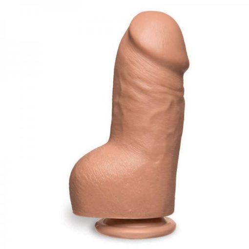 The D Fat D 8 inches With Balls Firmskyn Beige Dildo Main