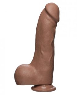 The D Master D 10.5 inches Dildo with Balls Brown Main