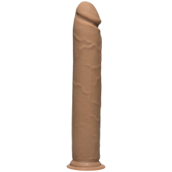 The D Realistic D 12 inches Caramel Tan Dildo Main