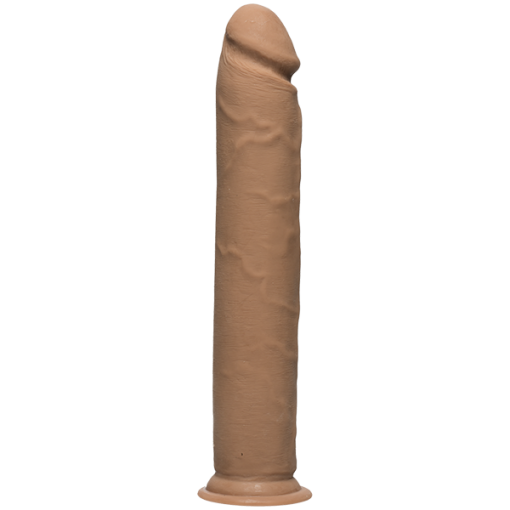 The D Realistic D 12 inches Caramel Tan Dildo Main