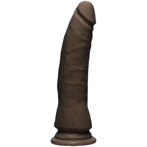 The D Thin D 7 inches Dual Density Brown Dildo Main