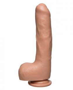 The D Uncut D 9 inches With Balls Firmskyn Beige Dildo Main