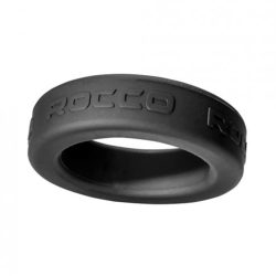 The Rocco Steele Hard 1.4 inches Silicone Super Stretch Black Main