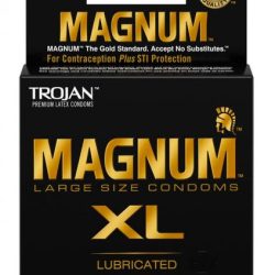 Trojan Magnum XL 3 Pack Latex Condoms Main