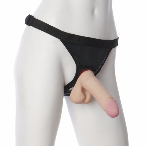 ULTRA-REALISTIC-7IN COCK W/HARNESS BX back