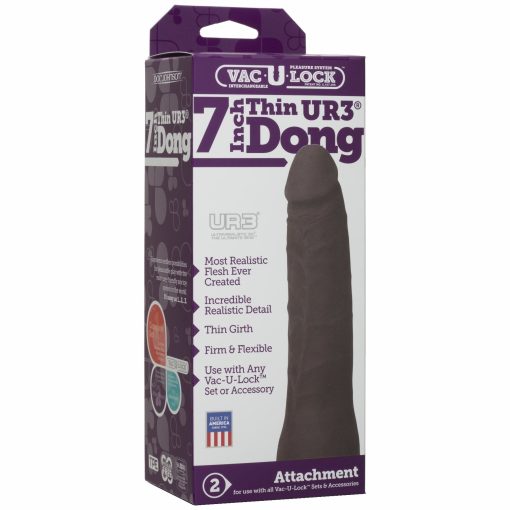 VAC U LOCK 7IN THIN DONG BLACK back