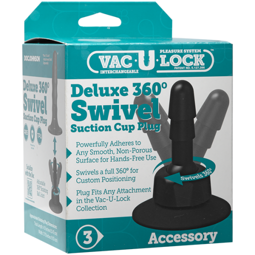 VAC-U-LOCK DELUXE 360 SWIVEL SUCTION CUP PLUG main