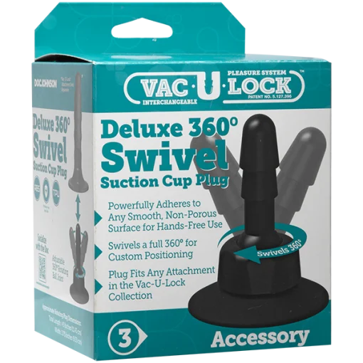 VAC-U-LOCK DELUXE 360 SWIVEL SUCTION CUP PLUG main