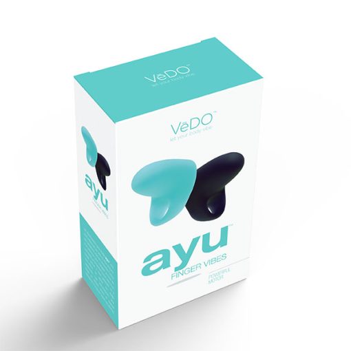 VEDO AYU MINI FINGER VIBE SET TEASE ME TURQUOISE & BLACK main