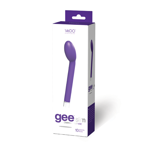 VEDO GEESLIM RECHARGEABLE G-SPOT VIBE INDIGO main