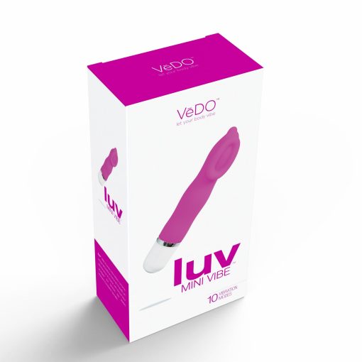 VEDO LUV MINI VIBE HOT IN BED PINK details