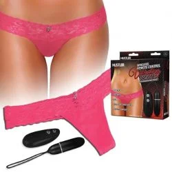 VIBRATING PANTIES S/M PINK WIRELESS REMOTE CONTROL main