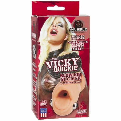 Vicky vette deep throat sucker male q
