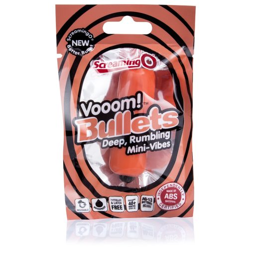 VOOOM BULLETS TANGERINE back