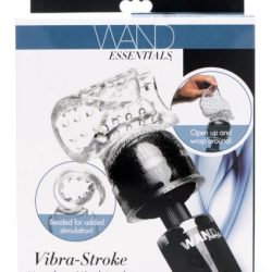 Vibra Stroke Wrapped Wand Attachment Main