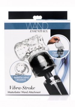 Vibra Stroke Wrapped Wand Attachment Main