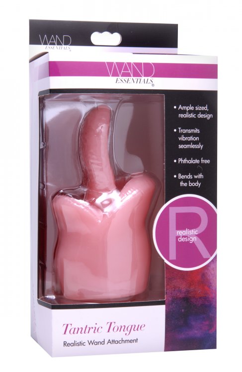 WAND ESSENTIALS TANTRIC TONGUE WAND ATTACHMENT male Q