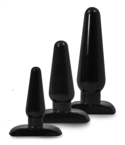 (WD) (BULK) HARD STEEL ANAL TRAINING SET BLACK