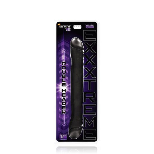 (WD) EXXTREME DOUBLE DONG 17IN BLACK