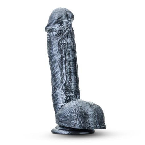 (WD) JET KNIGHT CARBON METALLI BLACK DILDO