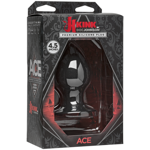 (WD) KINK ACE PREMIUM SILICONE 4.5 BLACK "