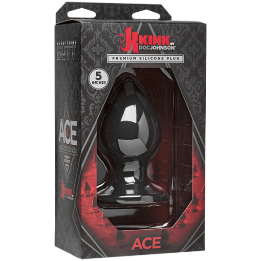 (WD) KINK ACE PREMIUM SILICONE 5 BLACK "