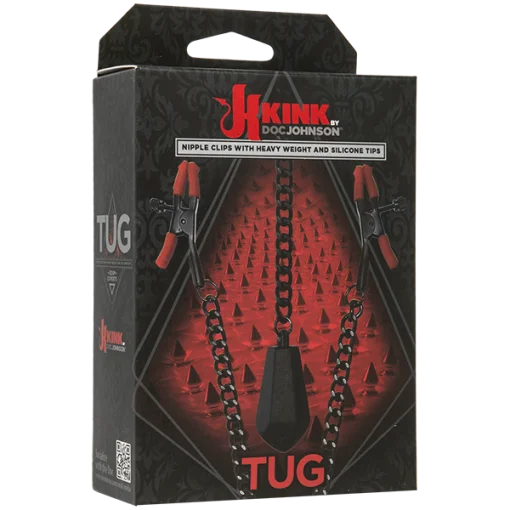 (WD) KINK TUG NIPPLE CLIPS back