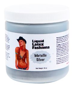 (WD) LIQUID LATEX METALLIC SIL 16OZ main